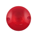 Picture of Letric Lighting Red Flat Lens Style Turn Signal Lenses 3In