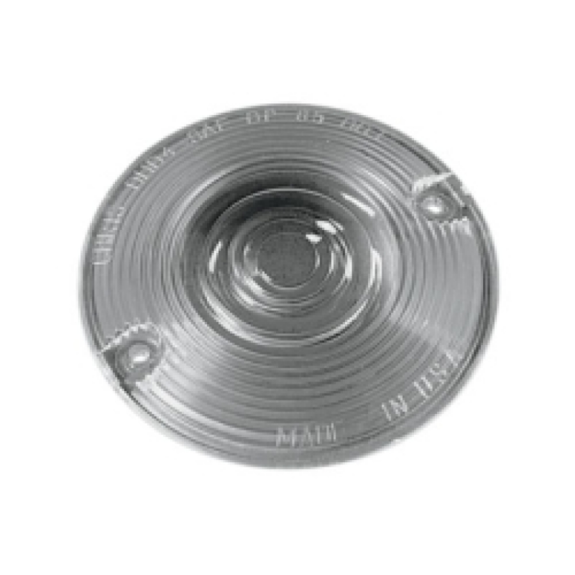 Picture of Letric Lighting Smoke Flat Lens Style Turn Signal Lenses 3In
