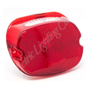 Picture of Letric Lighting 2022+ Low Rider ST Slantback Low-Profile LED Taillight - Red Lens