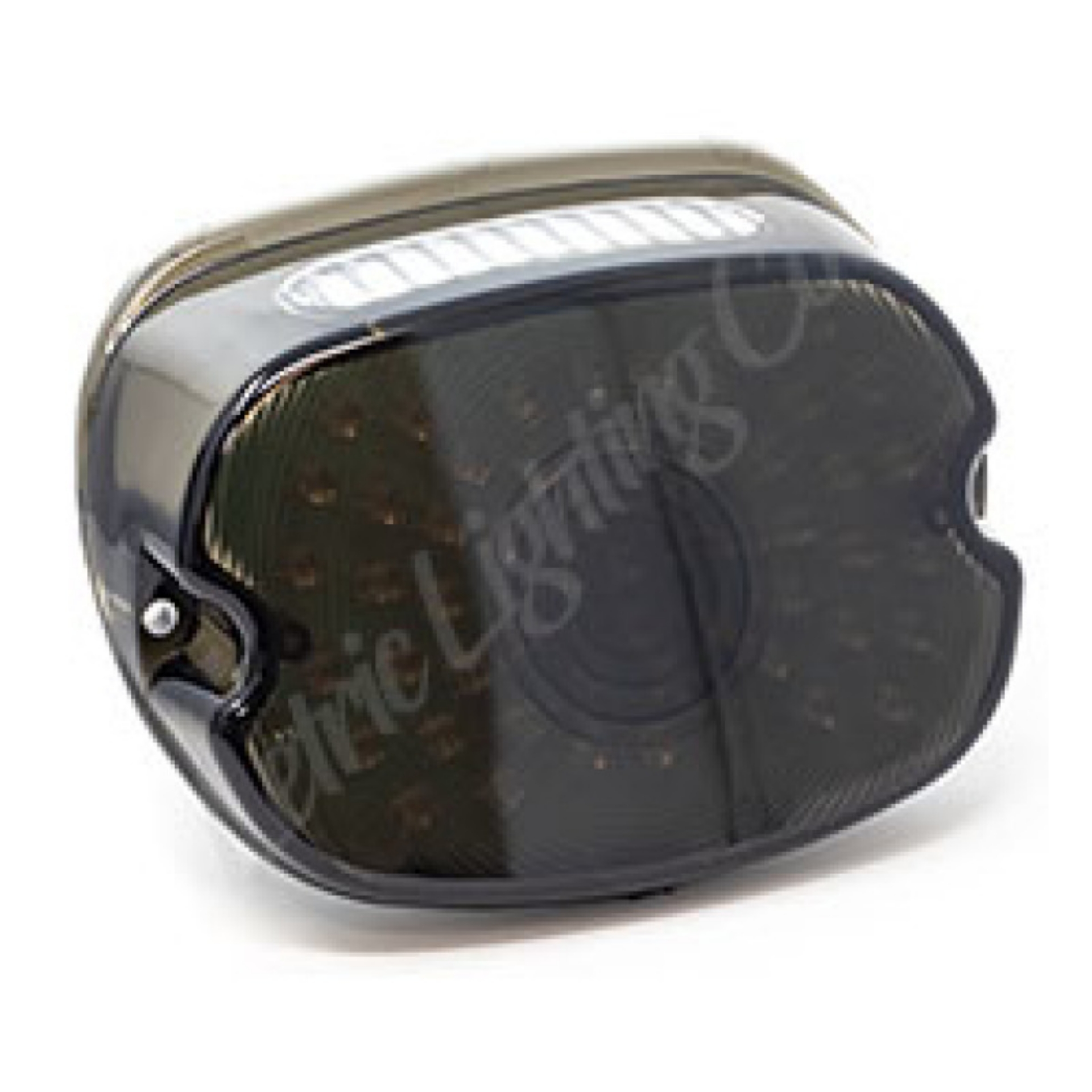 Picture of Letric Lighting 2022+ Low Rider ST SO-LO Slantback Low-Profile LED Taillight - Smoke Lens