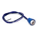 Picture of Letric Lighting Royal Flush G2 LEDs Sealed Blue Anodized Body - Red