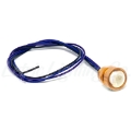 Picture of Letric Lighting Royal Flush G2 LED Sealed Gold Anodized Body - Red-Amber