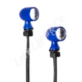 Picture of Letric Lighting 12mm Mini Red Turn Signal LED- Blue Anodized