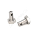 Picture of Letric Lighting Front Mirror Stem Mount for 45-Caliber MINI LEDs - Polished Stainless Steel