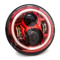 Picture of Letric Lighting 7? Red Color Collection LED Headlamp with Full Halo