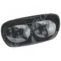 Picture of Letric Lighting 98-13 Glide Models LED Black Headlight & Housing Dual 5-75 Projector Lamps
