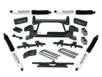 Picture of Tuff Country 94-98 Chevy Tahoe 1500 4 door 4x4 4in Lift Kit SX8000 Shocks