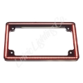 Picture of Letric Lighting 2014+ Street Glide Perfect Plate Light License Plate Frame Gloss