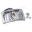 Picture of Letric Lighting Perfect Plate Light Chrome Curved License Plate Frame - Universal