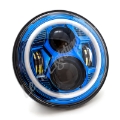 Picture of Letric Lighting 7? Blue Color Collection LED Headlamp with Full Halo