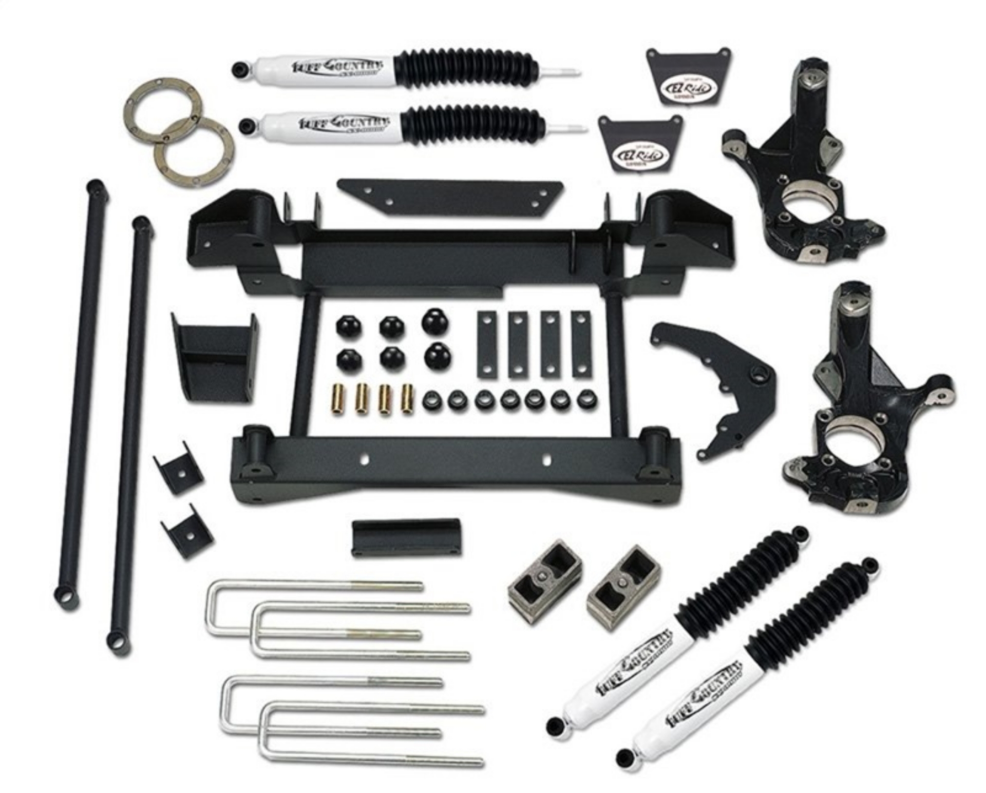 Picture of Tuff Country 01-06 Chevy Silverado 3500 4x4 4in Lift Kit w-1pc Sub Frame No Shocks