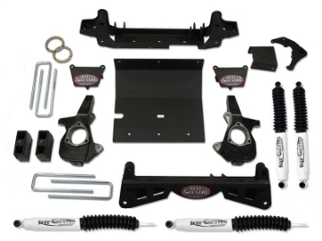 Picture of Tuff Country 01-06 Chevy Silverado 1500HD 4x4 4in Lift Kit w-3pc Sub Frame SX8000 Shocks