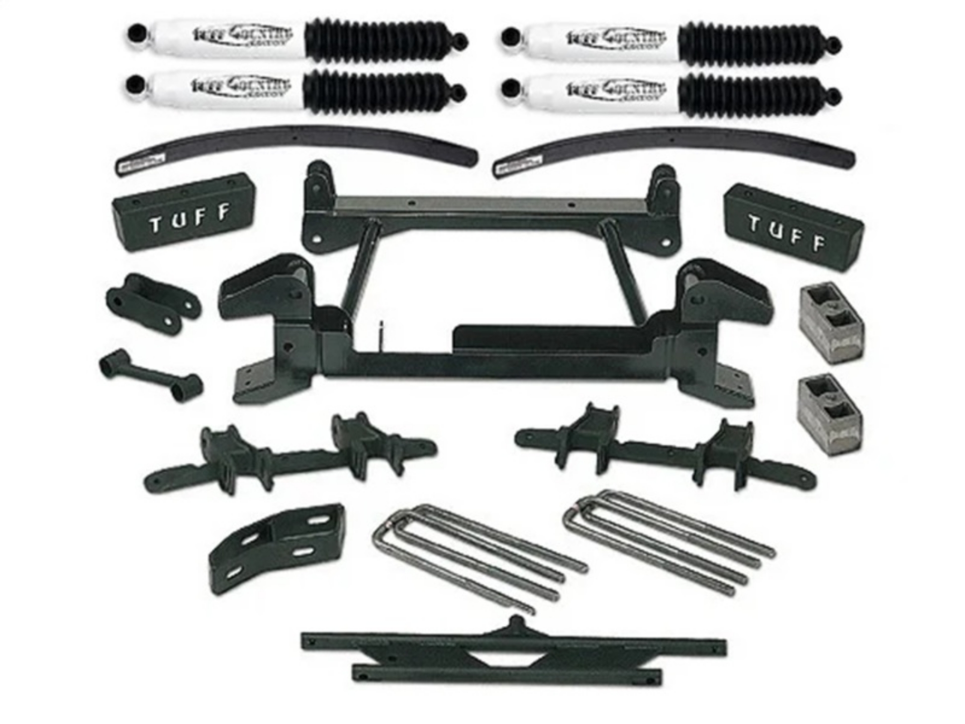 Picture of Tuff Country 94-98 Chevy Tahoe 1500 4 door 4x4 6in Lift Kit SX8000 Shocks