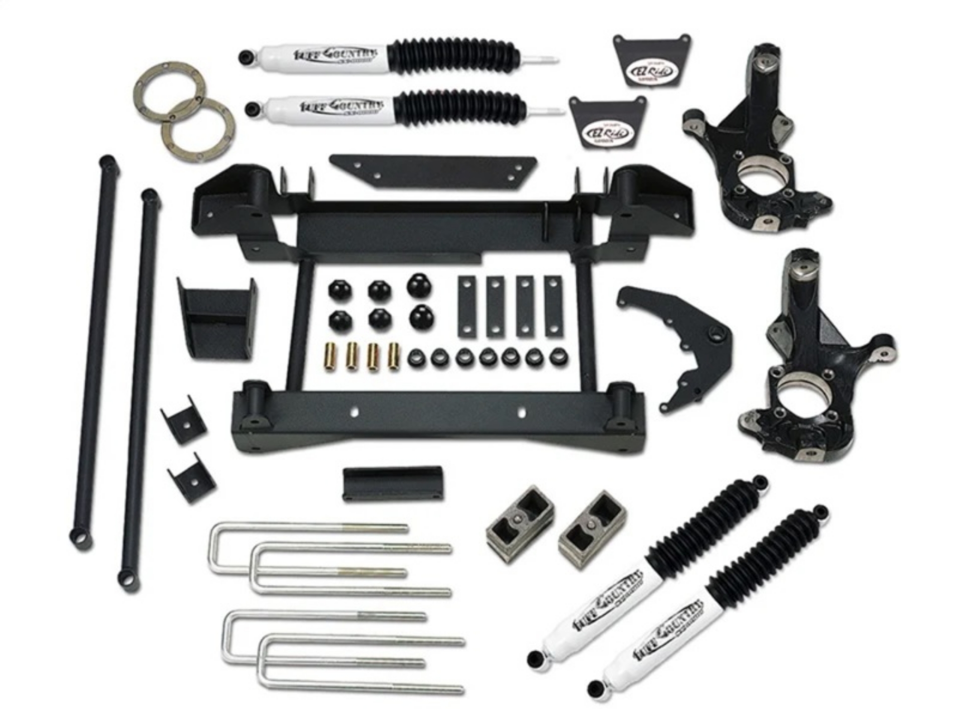 Picture of Tuff Country 01-06 Chevy Silverado 1500HD 4x4 6in Lift Kit SX8000 Shocks