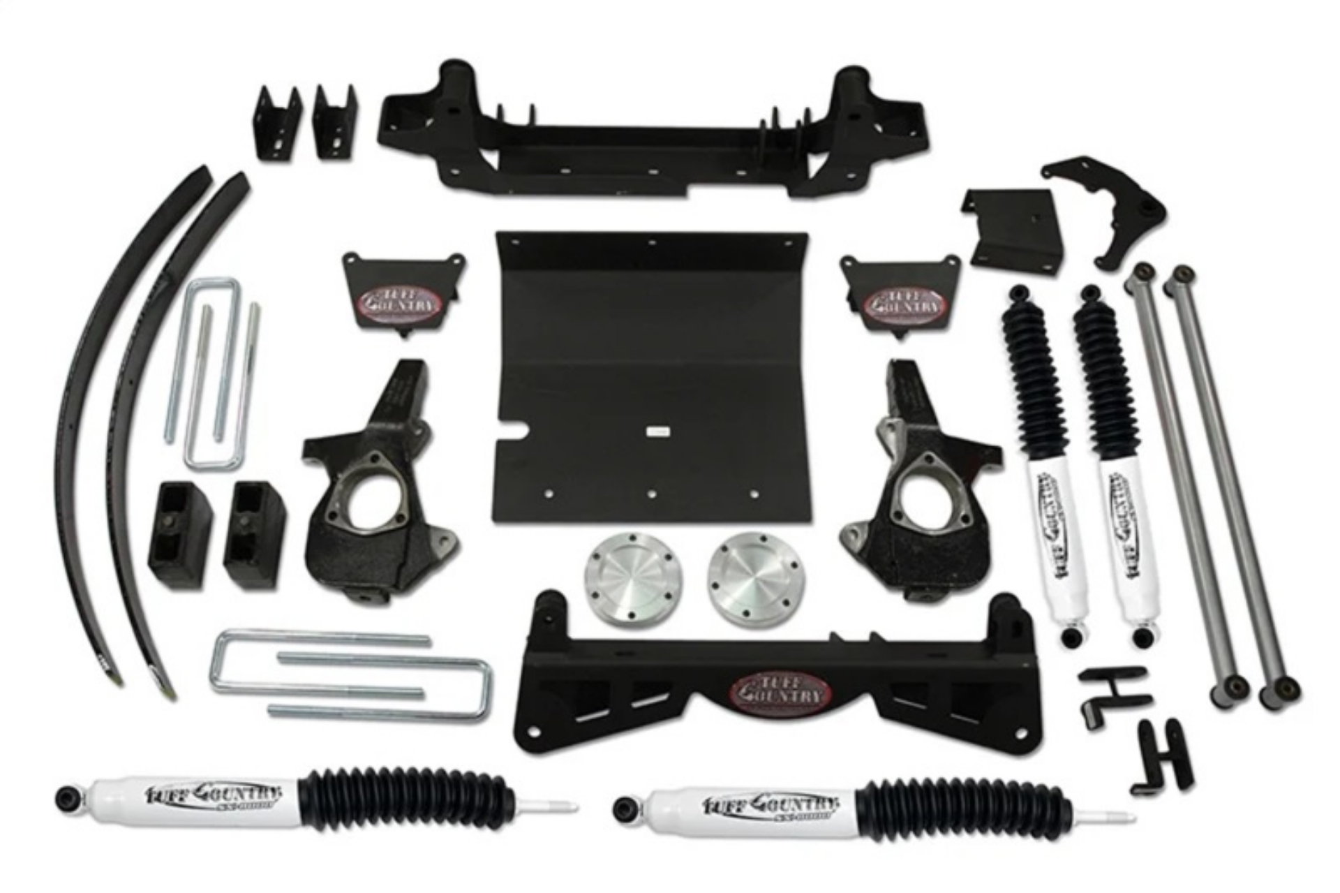 Picture of Tuff Country 99-05 Chevy Silverado 1500 4x4 6in Lift Kit w-3pc Sub Frame SX8000 Shocks