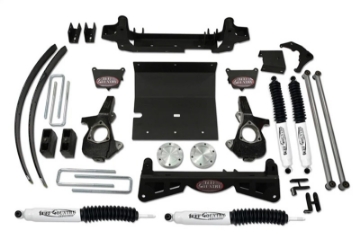 Picture of Tuff Country 99-05 Chevy Silverado 1500 4x4 6in Lift Kit w-3pc Sub Frame SX8000 Shocks
