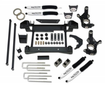 Picture of Tuff Country 01-10 Chevy Silverado 2500HD 4x4 6in Lift Kit w-1pc Sub Frame SX8000 Shocks