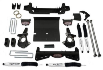 Picture of Tuff Country 01-06 Chevy Silverado 1500HD 4x4 6in Lift Kit w-3pc Sub Frame SX8000 Shocks