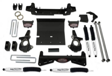Picture of Tuff Country 01-10 Chevy Silverado 2500HD 4x4 6in Lift Kit w-3pc Sub Frame SX8000 Shocks
