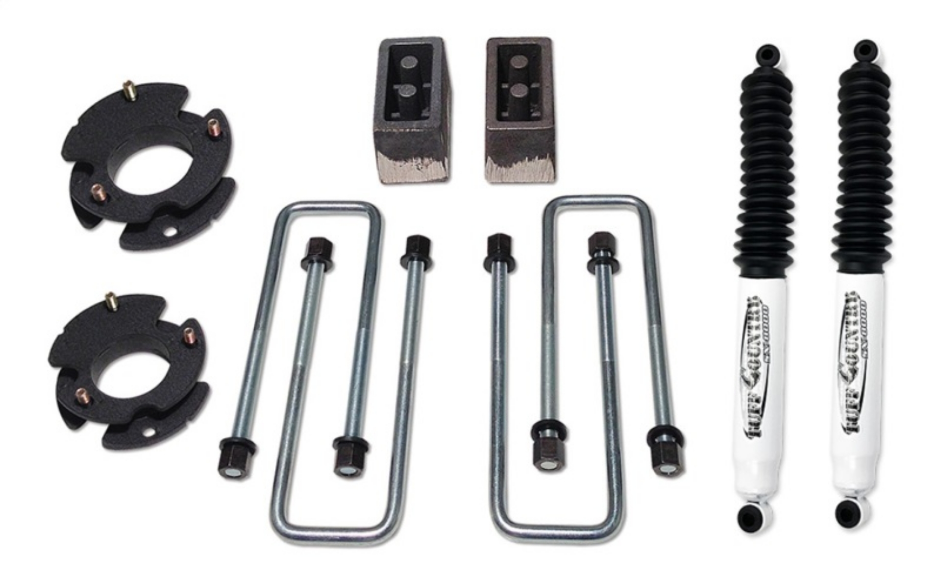 Picture of Tuff Country 09-22 Ford F-150 4x4 & 2wd 2in Lift Kit w-Rear Lift Blocks SX8000 Shocks
