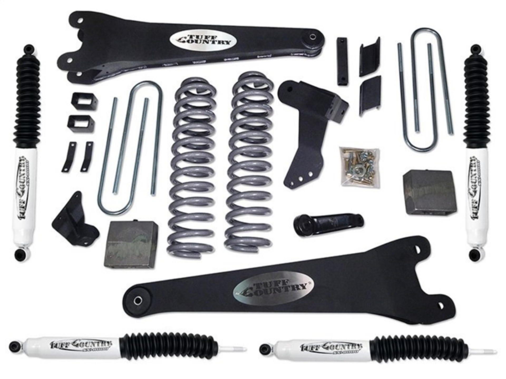 Picture of Tuff Country 08-16 Ford F-250 Super Duty 4x4 4in Performance Lift Kit SX8000 Shocks