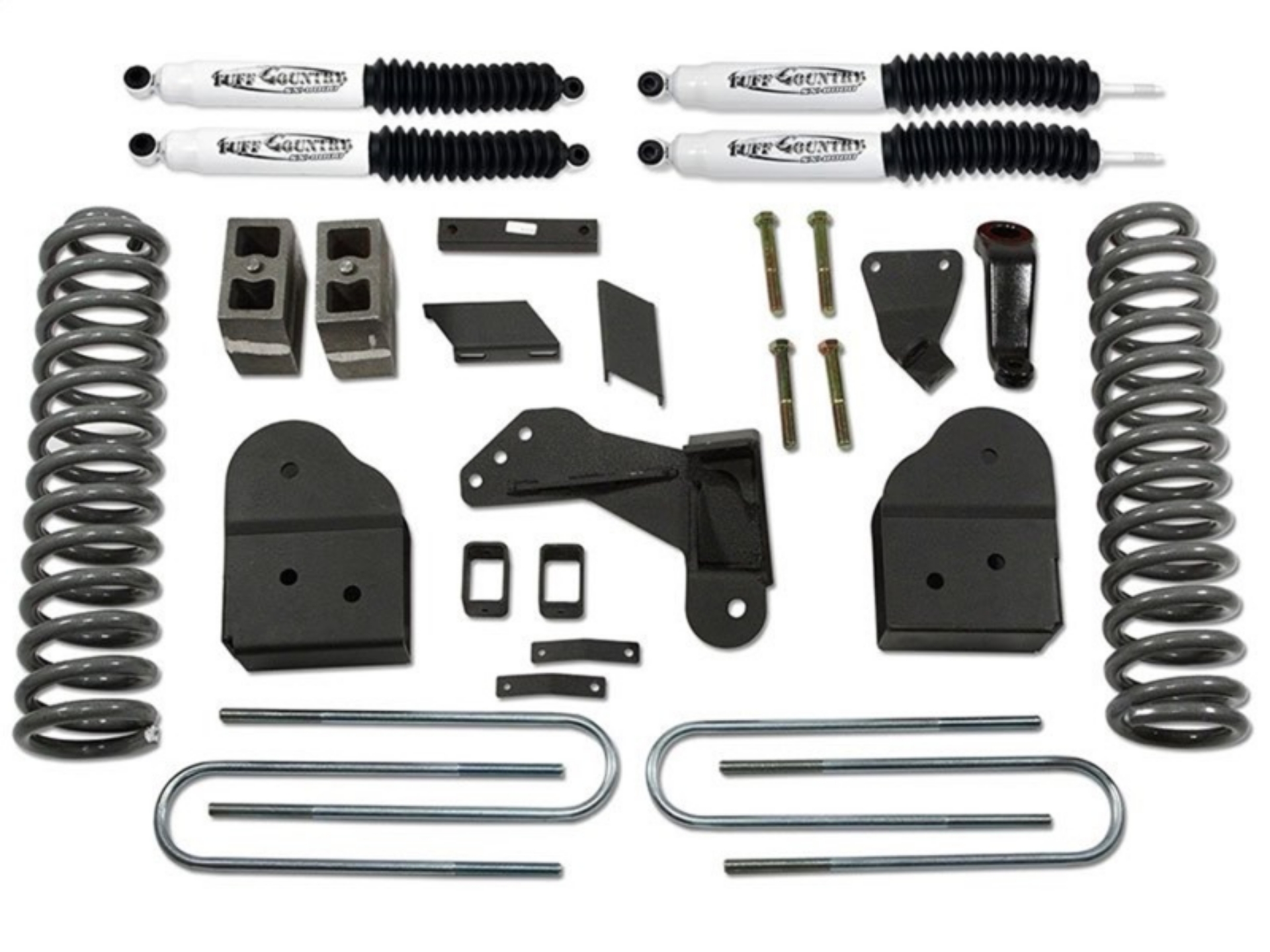 Picture of Tuff Country 17-22 Ford F-250-F-350 Super Duty 4x4 4in Lift Kit SX8000 Shocks