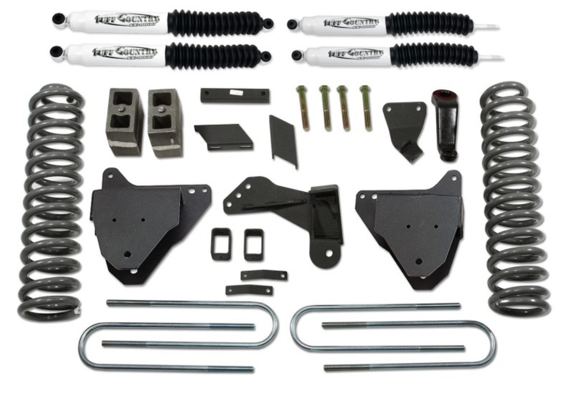 Picture of Tuff Country 08-16 Ford F-250 Super Duty 4X4 5in Lift Kit w-Repl- Radius Arm Drop Brkt SX8000