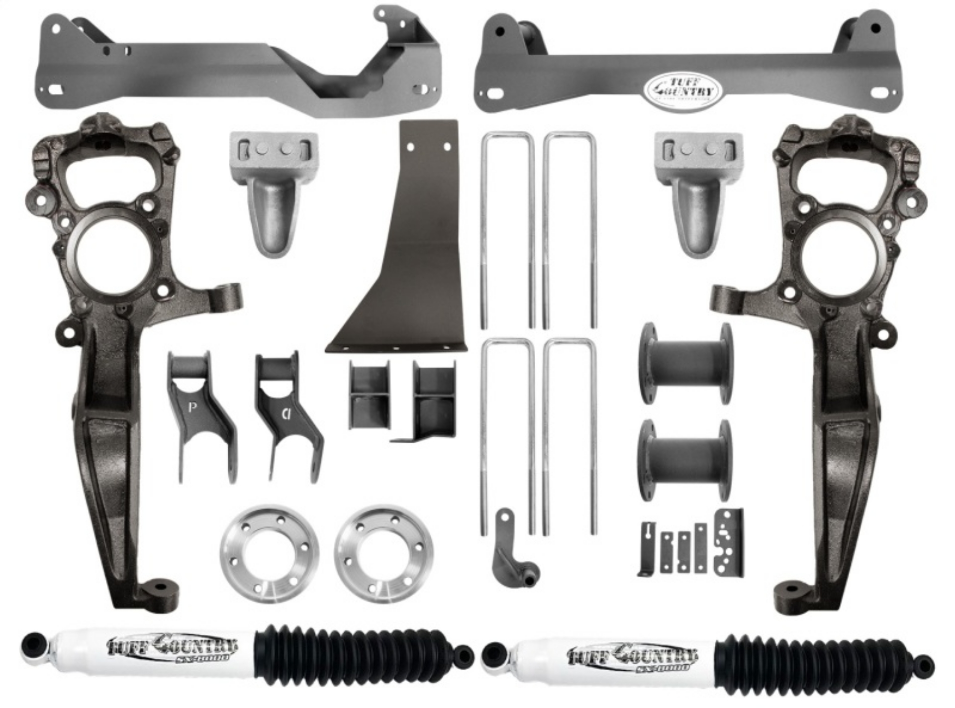Picture of Tuff Country 09-14 Ford F-150 4x4 6in Suspension Lift Kit Includes Shocks