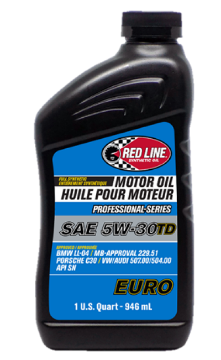 Picture of Red Line Pro-Series Euro 5W30 TD Motor Oil - Quart