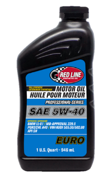 Picture of Red Line Pro-Series Euro 5W40 Motor Oil - Quart