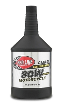 Picture of Red Line 80W Motorcycle Gear Oil w-Shockproof - Quart