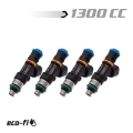 Picture of BLOX Racing 1300CC Street Injectors 48mm With 1-2in Adapter 14mm Bore