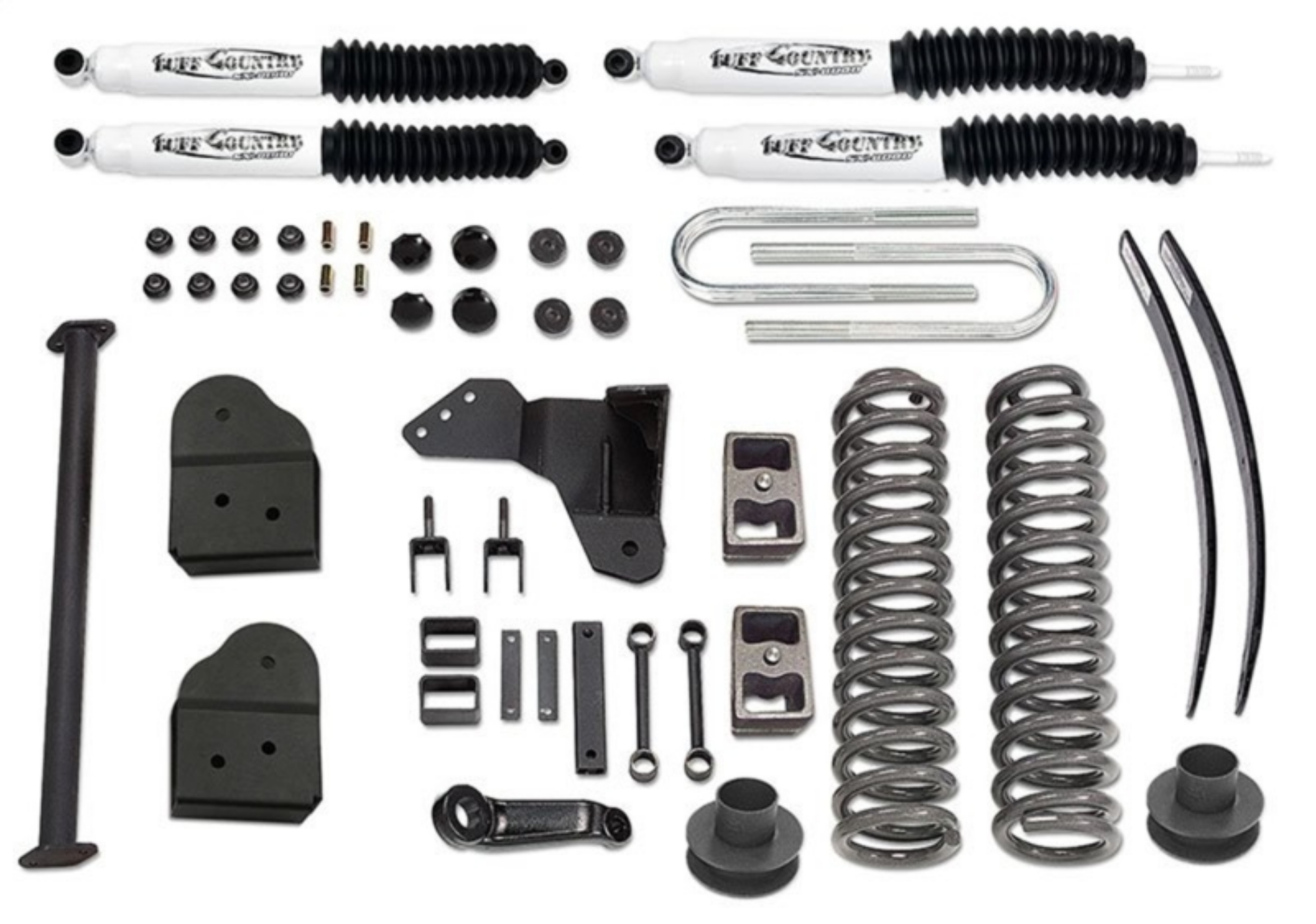 Picture of Tuff Country 08-16 Ford F-250 Super Duty 4x4 6in Lift Kit SX8000 Shocks
