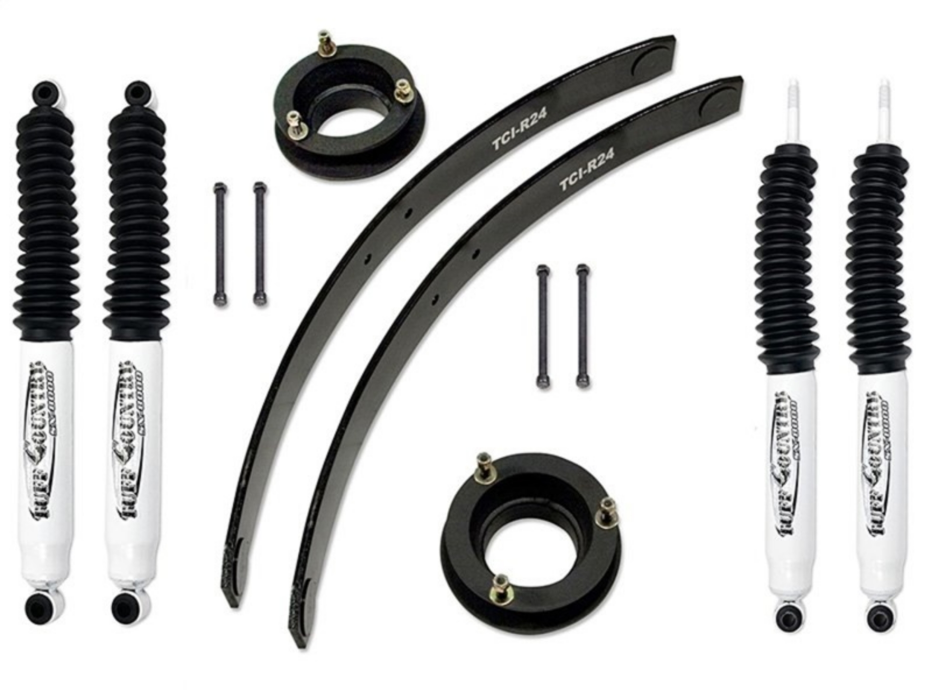 Picture of Tuff Country 03-12 Dodge Ram 3500 4x4 2in Lift Kit w-Rear Add-a-Leafs SX8000 Shocks