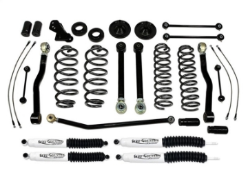 Picture of Tuff Country 07-18 Jeep Wrangler JK 4 door Only 4in Lift Kit EZ-Flex SX6000 Shocks