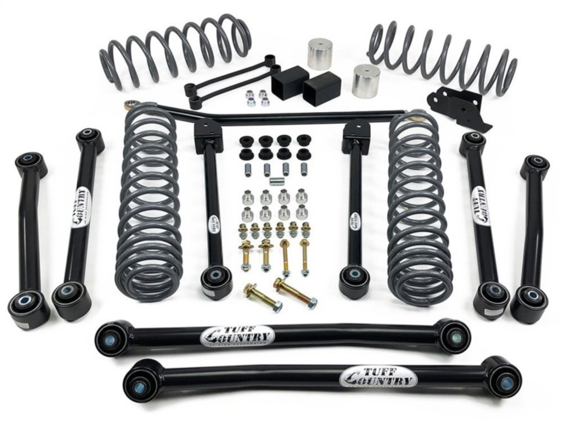 Picture of Tuff Country 18-23 Jeep Wrangler JLU 4 door Models Only 4in Lift Kit EZ-Flex No Shocks