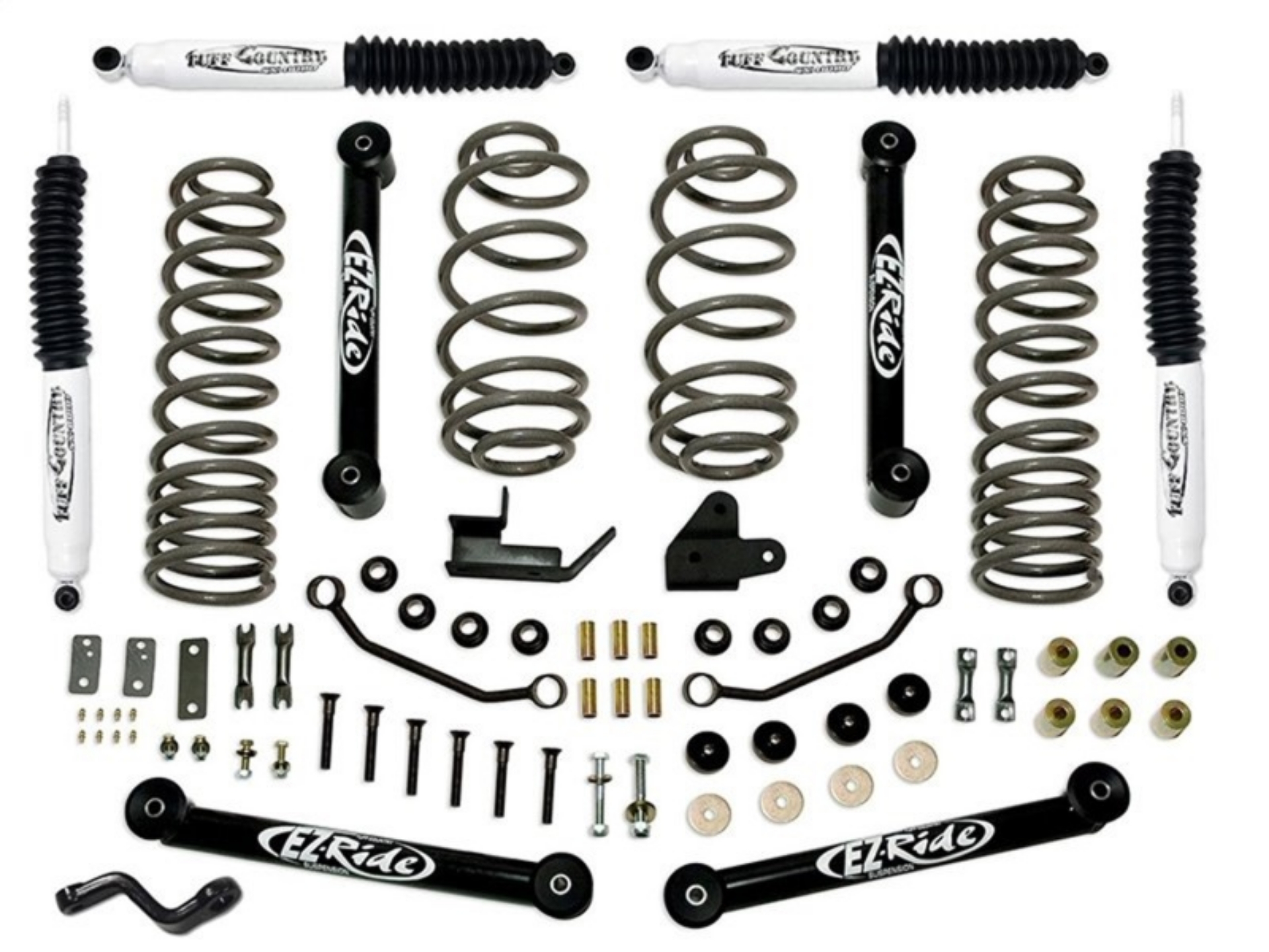 Picture of Tuff Country 97-02 Jeep Wrangler TJ 4in EZ-Ride Lift Kit No Shocks