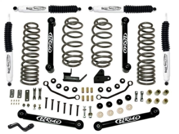 Picture of Tuff Country 97-02 Jeep Wrangler TJ 4in EZ-Ride Lift Kit SX6000 Shocks