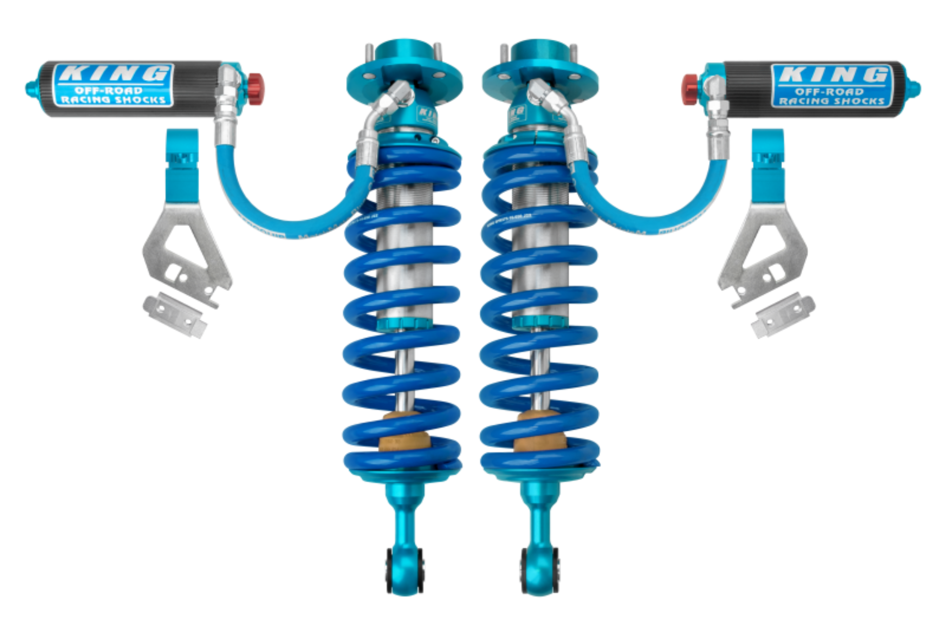 Picture of King Shocks 2022+ Toyota Tundra  Front 2-5 Dia w- Remote Reservoir Coilover & Adjuster Pair