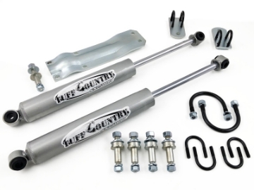 Picture of Tuff Country 69-87 Chevy Truck 1-2 & 3-4 Ton 4wd K10-K20 Dual Steering Stabilizer In-Line Style