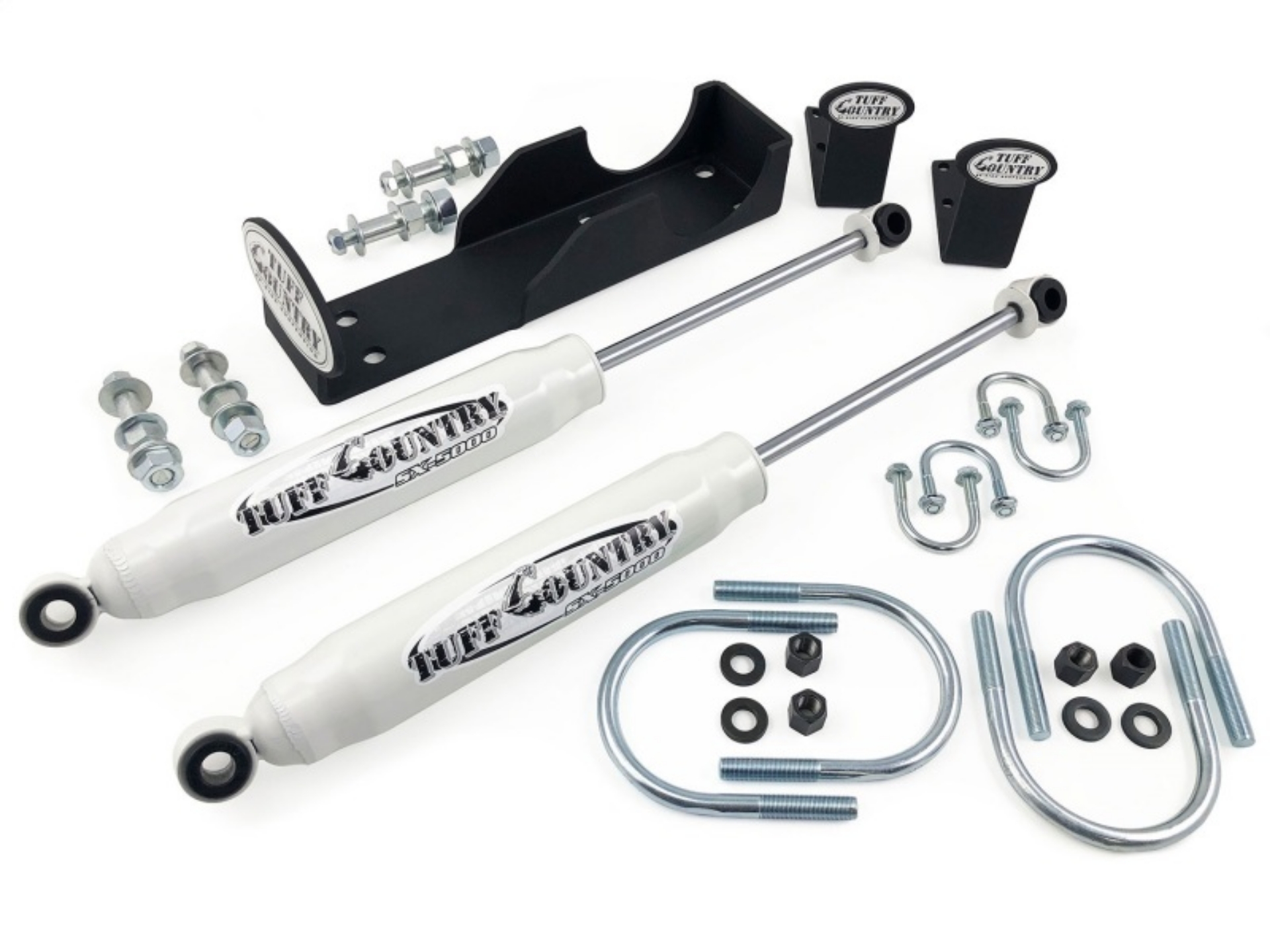 Picture of Tuff Country 08-12 Dodge Ram 3500 4wd Dual Steering Stabilzer In-Line Style
