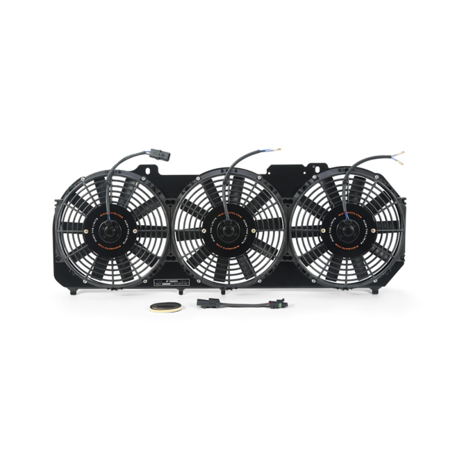 Picture of Mishimoto 89-01 Jeep Cherokee XJ 4-0L Performance Aluminum Fan Shroud w-o Controller - Black