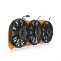 Picture of Mishimoto 89-01 Jeep Cherokee XJ 4-0L Performance Aluminum Fan Shroud w- Controller - Gold