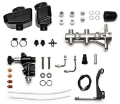 Picture of Wilwood Remote Tandem M-C Kit w-Brkt and Valve - 1in Bore Burnished