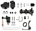 Picture of Wilwood Remote Tandem M-C Kit w-Brkt and Valve - 1-12in Bore Black