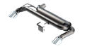 Picture of Borla 21-22 Ford Bronco 2-3L 4WD S-Type Axle Back Exhaust w- Bright Chrome Tips
