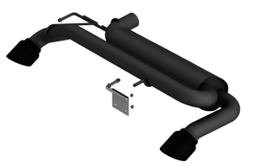 Picture of Borla 21-22 Ford Bronco 2-3L 4WD S-Type Axle Back Exhaust w- Black Coated Tips