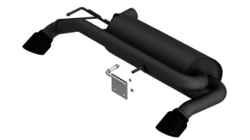Picture of Borla 21-22 Ford Bronco 2-7L V6 4WD S-Type Axle Back Exhaust w- Black Coated Tips