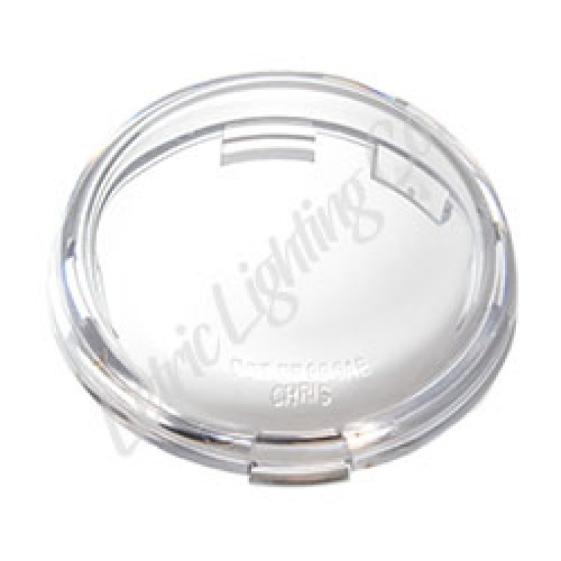 Picture of Letric Lighting Clear Bullet Turn Signal Lenses 2in