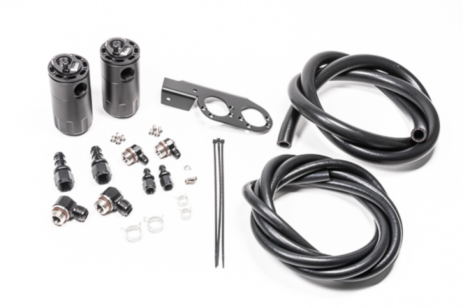 Picture of Radium Engineering Dual Catch Can Kit Nissan Z33 V35 VQ35DE-HR Fluid Lock